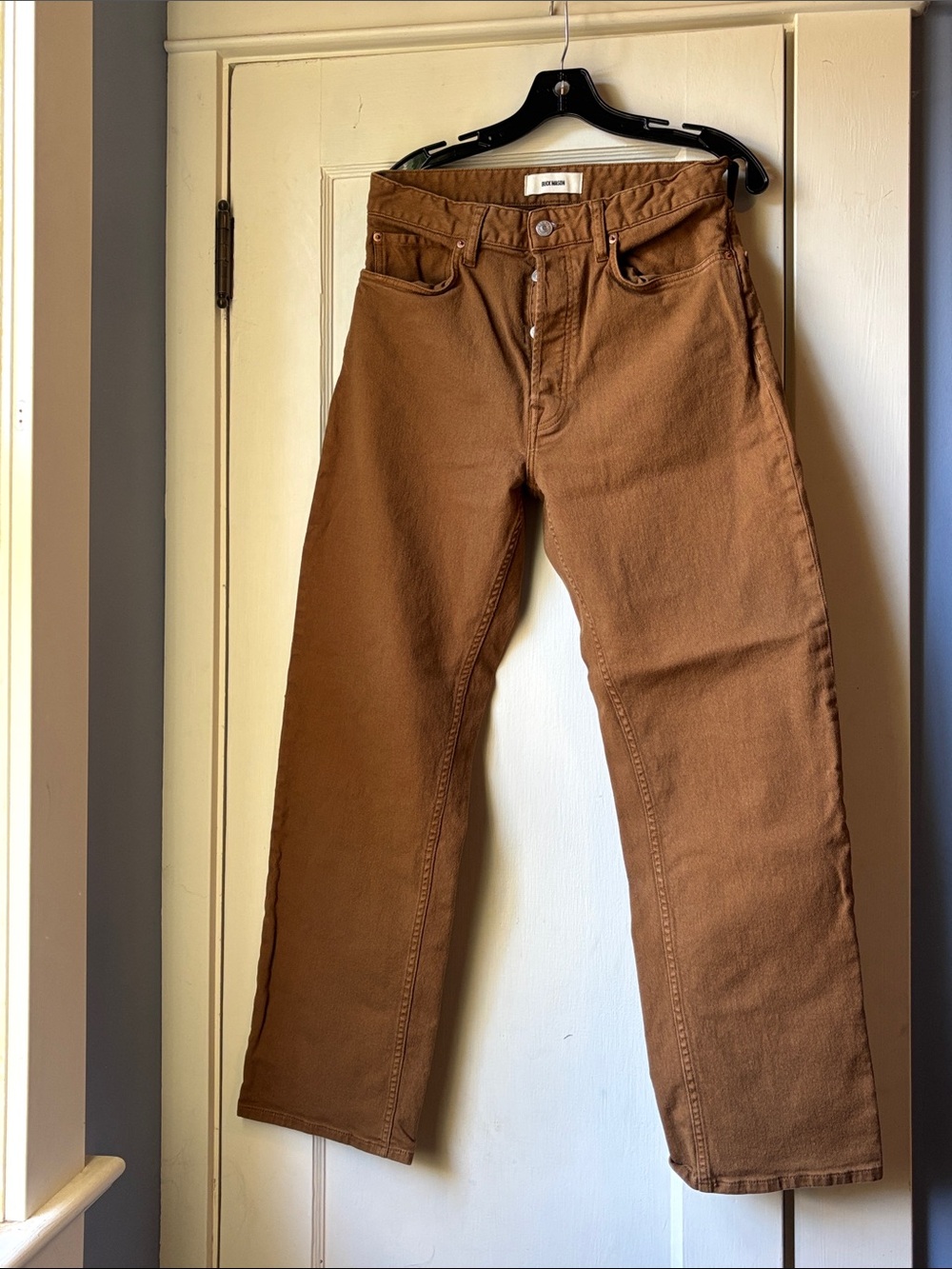 Buck Mason Button fly canvas pants